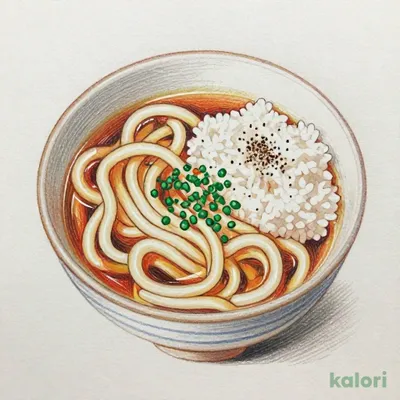 温うどん定食