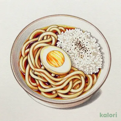温玉生醤油うどん定食