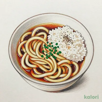 生醤油うどん定食