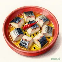 さばのアヒージョ
