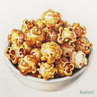 ココナッツオイル仕立てのキャラメルポップコーン