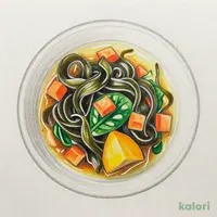 天然わかめと7種の野菜スープ