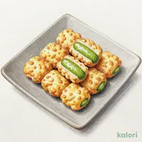 抹茶あんこおかき