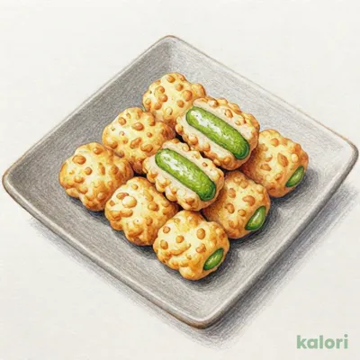 抹茶あんこおかき