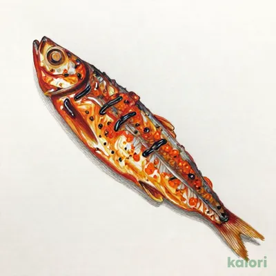 辛子明太炙りいわし