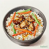 鶏と野菜のごはん