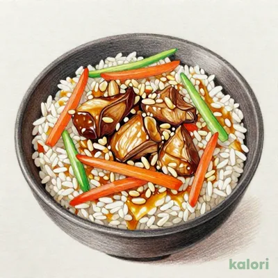 鶏と野菜のごはん