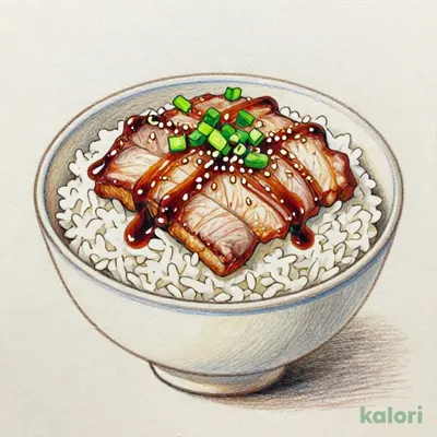 炙りチャーシューご飯