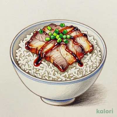 炙りチャーシュー丼