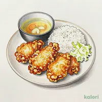 元祖キッシーの唐揚げ定食