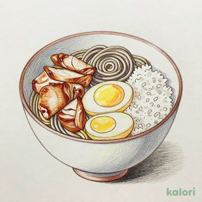親子丼とそば