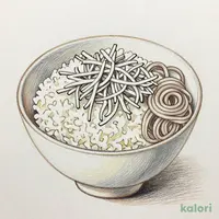 釜揚げシラス丼とそば