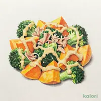 かぼちゃとブロッコリーのツナマヨサラダ