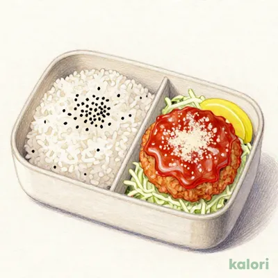 トマトメンチカツ弁当