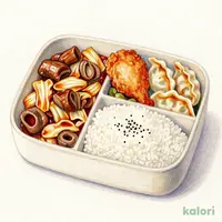 スタミナ牛ホルモンのピリ辛味噌炒め弁当