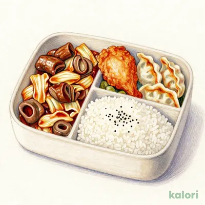 スタミナ牛ホルモンのピリ辛味噌炒め弁当