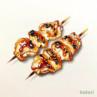 炭火焼き鳥（もも）2本
