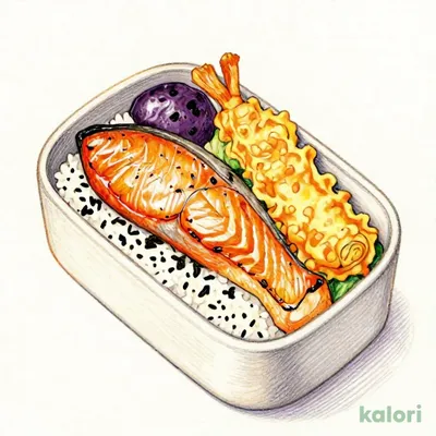 銀鮭塩焼きのり弁当