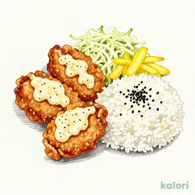 にんにくが決め手！ジャンボ唐揚げ弁当（3個）