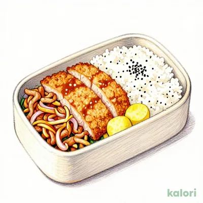 ロースとんかつ生姜焼き弁当