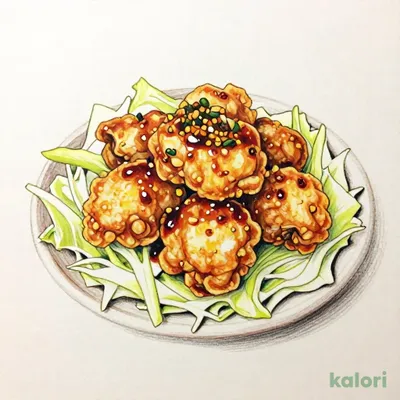 Yurinchi (Deep-fried Chicken) with Savory Sauce