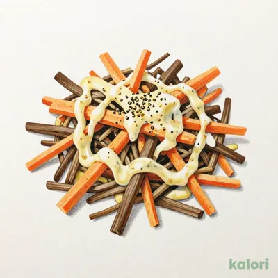 Burdock Root and Sesame Mayo Salad