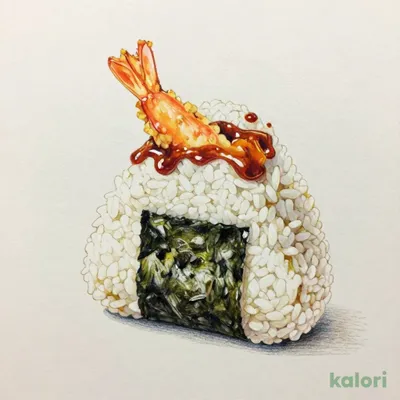 Shrimp Tempura Rice Ball