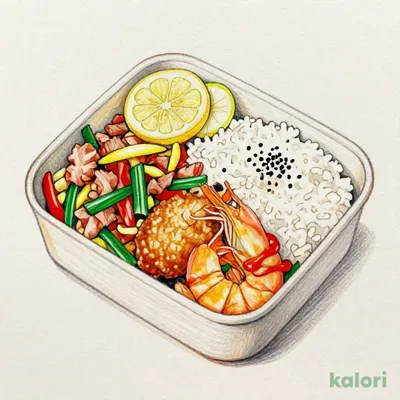 Dx肉野菜炒め弁当　瀬戸内レモン使用