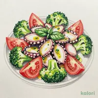 Octopus & Broccoli Basil Salad