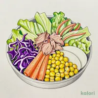 ツナ＆コーンのサラダ