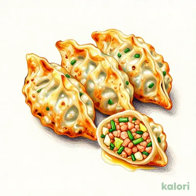 揚げ餃子3個