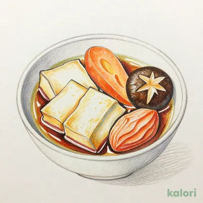 高野豆腐の寄せ煮