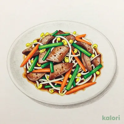 国産豚レバー使用のレバニラ