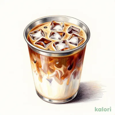 Iced Au Lait Large Size