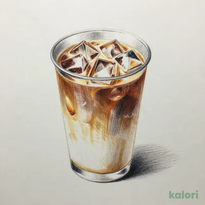 Iced Milk Coffee Large Size