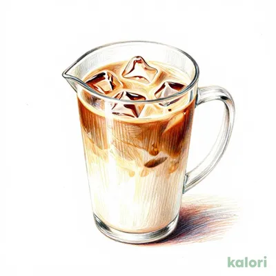 Iced Milk Coffee Extra Large Size