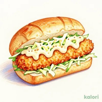 Shrimp Cutlet Sandwich