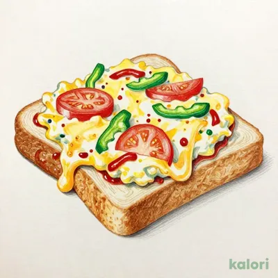 Egg Pizza Toast