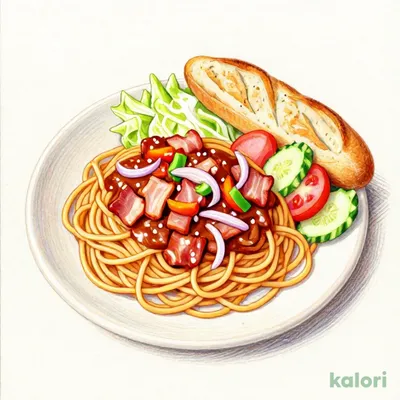 Nagoya Specialty Ankake Spaghetti (Single)