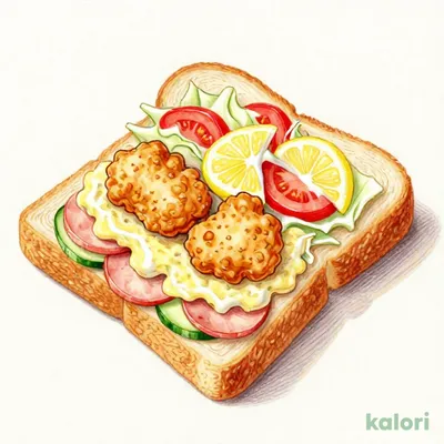 Mixed Sandwich with 2 Kome Chicken (with Drink Order)