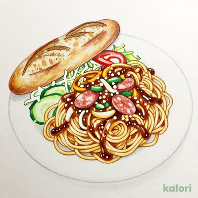 Nagoya Specialty Ankake Spaghetti (with Drink Order)