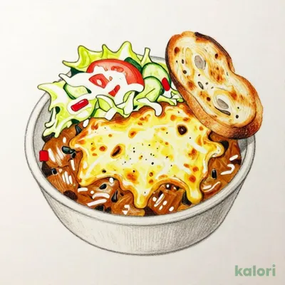 夜コメ　ハイ!チーズ!!プレート　チーズカリーグラタン（ドリンク注文時）