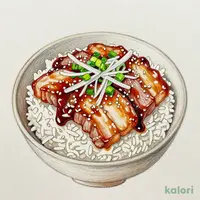 やわらか厚切り豚の照焼きごはん