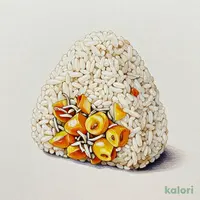 カリカリ梅とじゃこの混ぜごはんおむすび