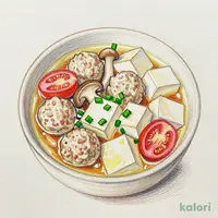 鶏つみれの塩ちゃんこ汁
