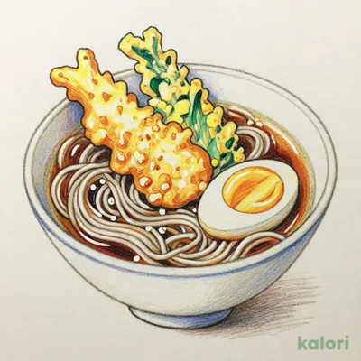 かき揚げ玉子
