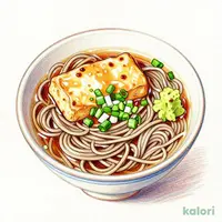 Kitsune (Sweet Fried Tofu) Soba