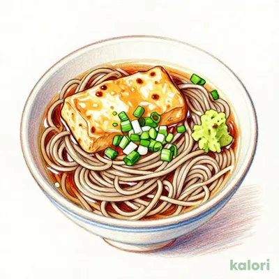Kitsune (Sweet Fried Tofu) Soba