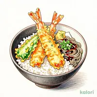 Tempura Rice Bowl Set