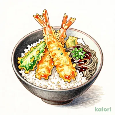 Tempura Rice Bowl Set